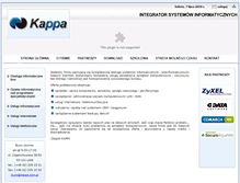 Tablet Screenshot of kappa.com.pl